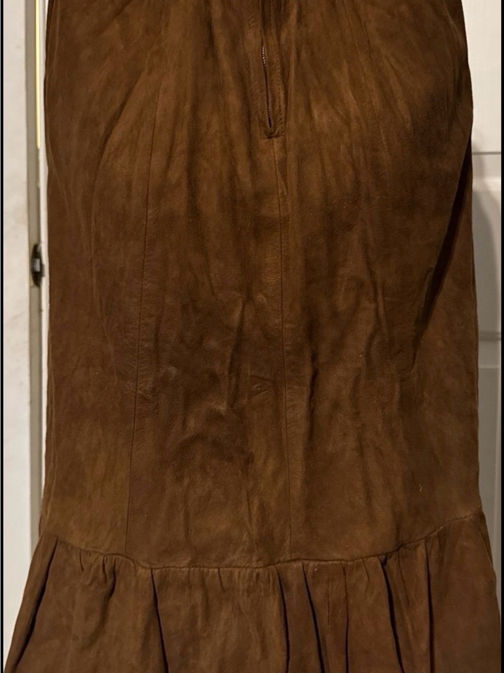Women’s Brown Suede skirt Stacy miller of Aspen - Classic Casual Layer